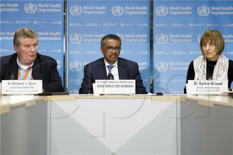 SWITZERLAND WHO CORONAVIRUS COVID-19 PRESS CONFERENCE