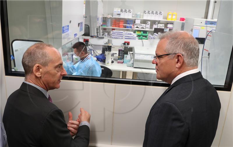 AUSTRALIA EPIDEMIC CORONAVIRUS SCOTT MORRISON