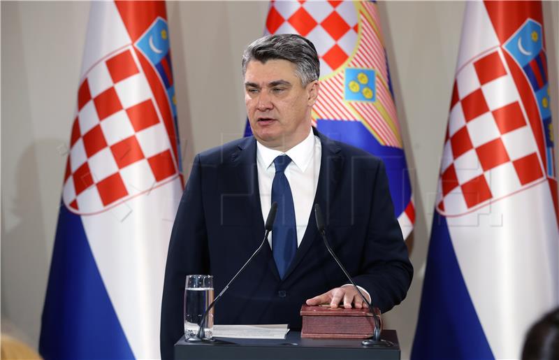 Inauguracija izabranog predsjednika Republike Hrvatske Zorana Milanovića