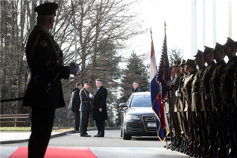 Prvi radni dan novoizabranog predsjednika RH Zorana Milanovića