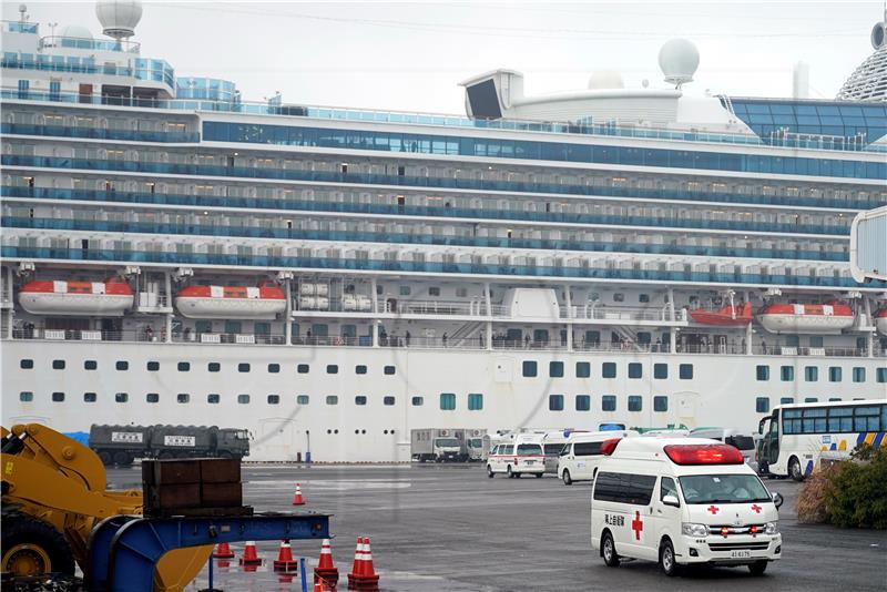 One Croatian national leaves Diamond Princess cruise ship, five to stay