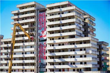 ITALY NAPLES MAFIA BUILDINGS DEMOLITION