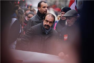 FRANCE PENSION NATIONAL PROTEST