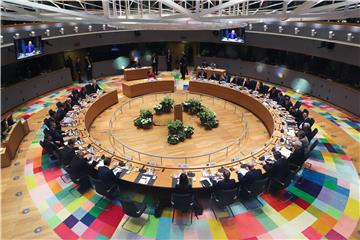 BELGIUM EU SPECIAL COUNCIL MEETING&#x9;