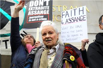 BRITAIN PROTEST ASSANGE EXTRADITION