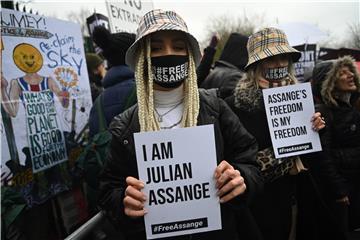 BRITAIN JUSTICE ASSANGE