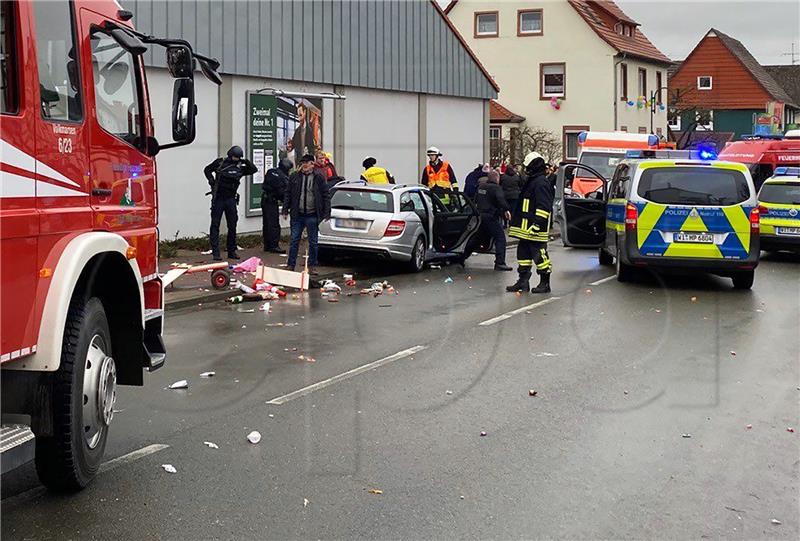 GERMANY ROSE MONDAY PARADE ACCIDENT