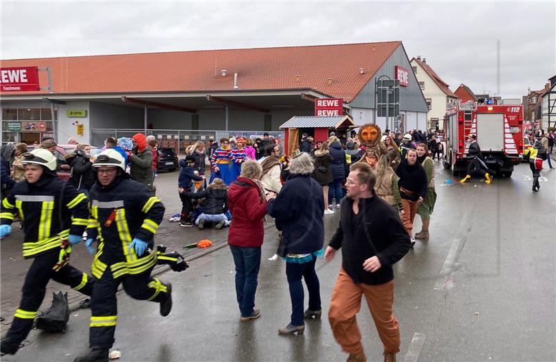 GERMANY ROSE MONDAY PARADE ACCIDENT