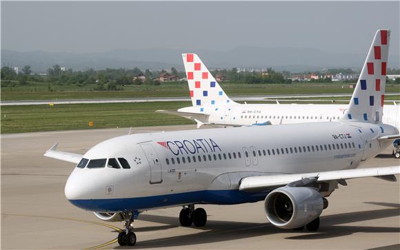 Croatia Airlines flying normally to Rome