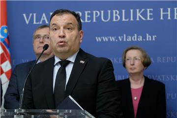 Izvanredna konferencija za medije u Vladi vezano za koronavirus