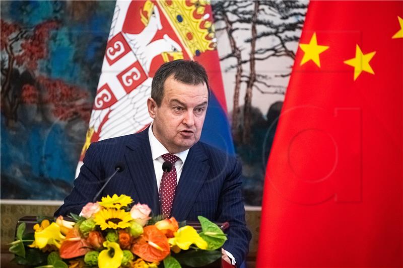 CHINA SERBIA DIPLOMACY