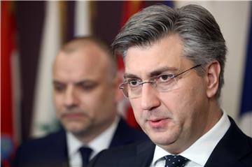 Plenković i Markić na Europskom obavještajnom kolegiju