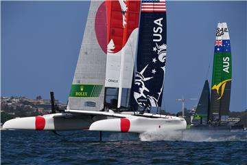 AUSTRALIA SAILING SAILGP TRAINING