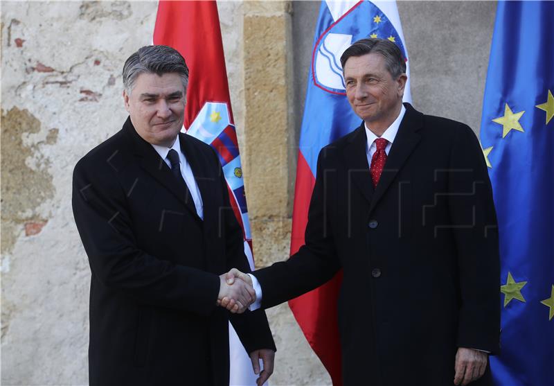  Zoran Milanović sa slovenskim kolegom Borutom Pahorom