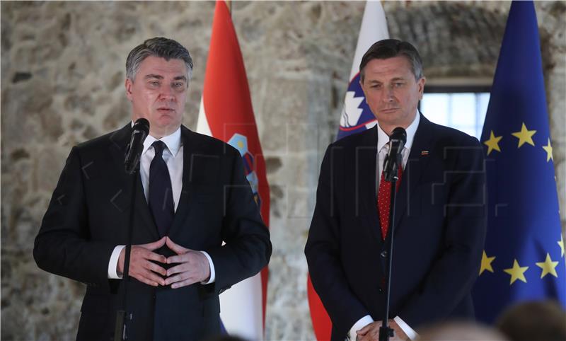 Zoran Milanović sa slovenskim kolegom Borutom Pahorom - izjava