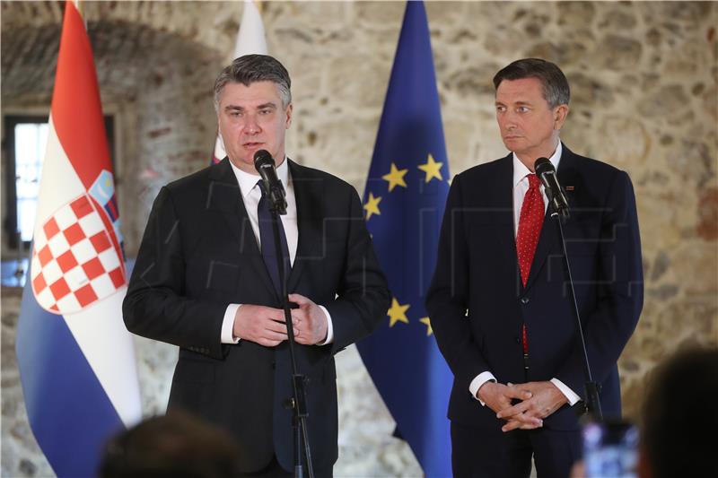 Zoran Milanović sa slovenskim kolegom Borutom Pahorom - izjava