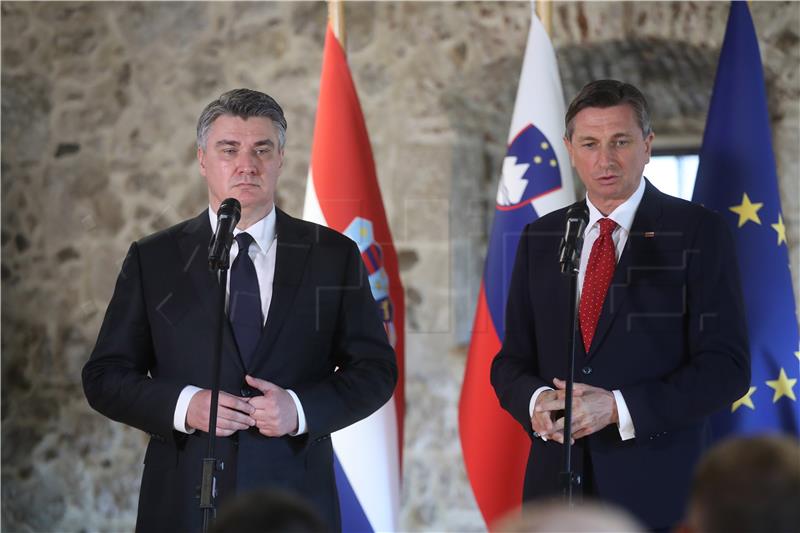 Zoran Milanović sa slovenskim kolegom Borutom Pahorom - izjava