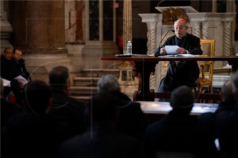 ITALY VATICAN POPE FRANCIS SPEECH