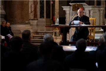 ITALY VATICAN POPE FRANCIS SPEECH