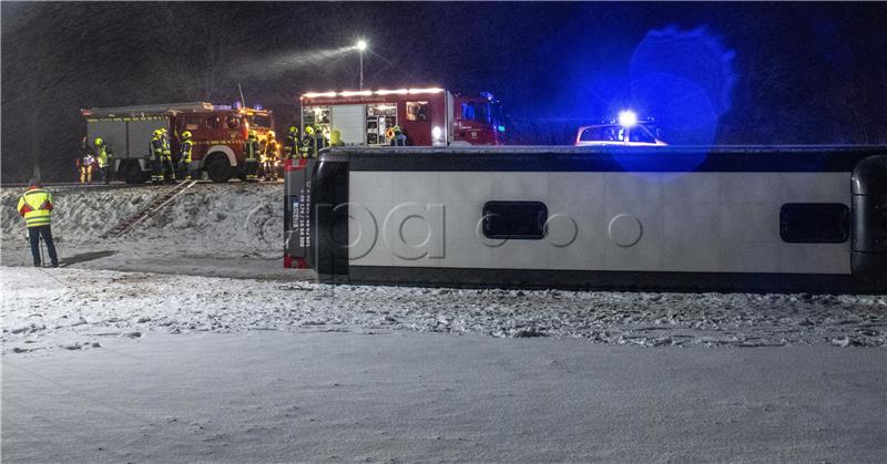 Bus accident in Germany