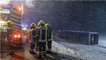 Bus accident in Germany