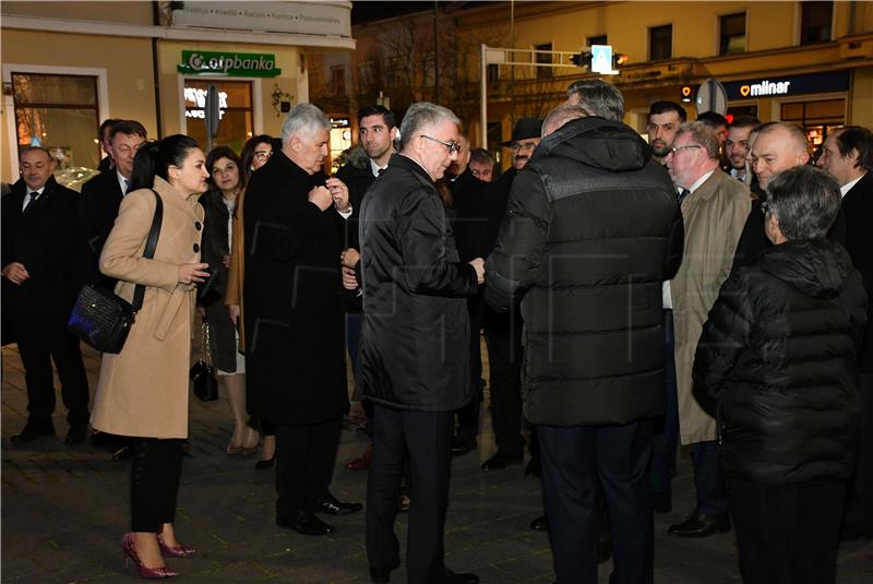 Plenković na obilježavanju 30. obljetnice osnutka HDZ-a u Brodsko-posavskoj županiji 