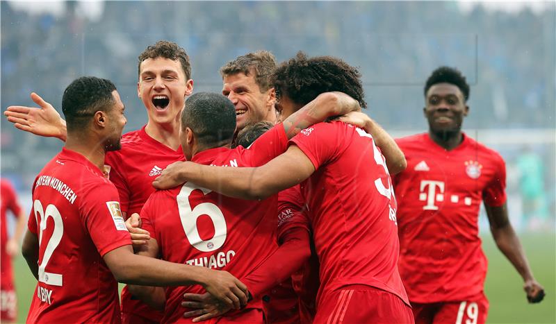 Bayern zabio 6 golova u utakmici na rubu prekida