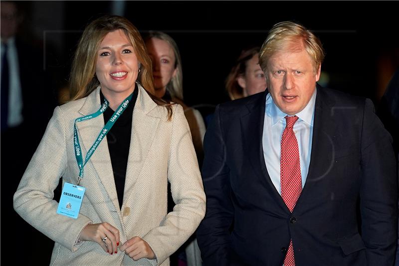 (FILE) BRITAIN BORIS JOHNSON CARRIE SYMONDS