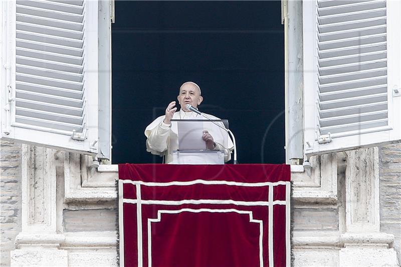 VATICAN POPE ANGELUS