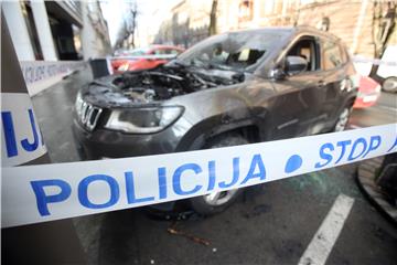 Zagreb: Zapalio vozilo u Prilazu Gjure Deželića