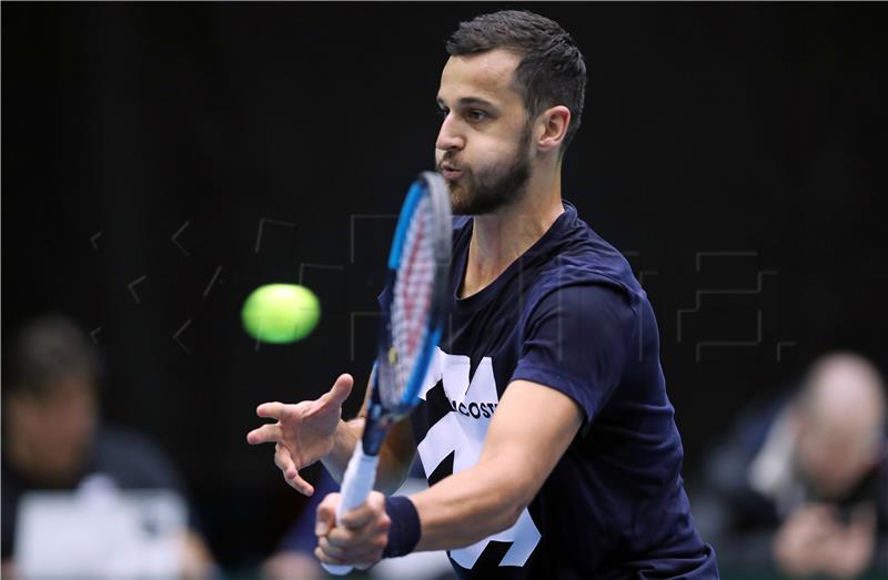 Trening Davis Cup reprezentacije Hrvatske