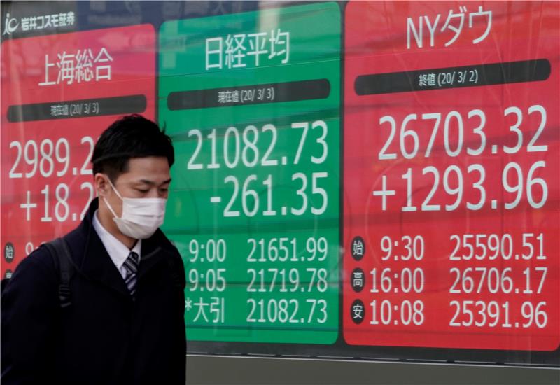 JAPAN STOCK MARKET EPIDEMIC CORONAVIRUS