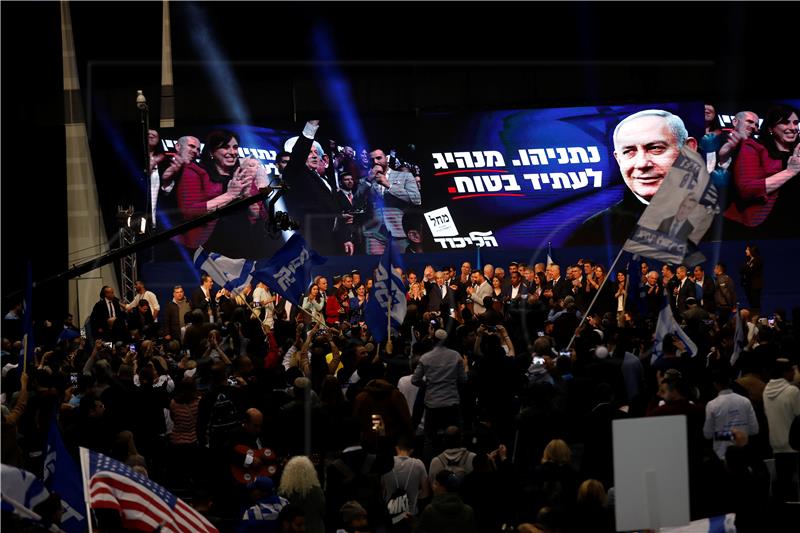 Netanyahu pobjednik izbora, povećao vodstvo ispred glavnog rivala