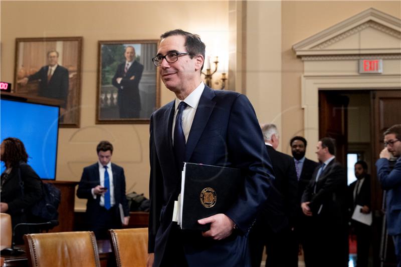 USA TREASURY CONGRESS MNUCHIN