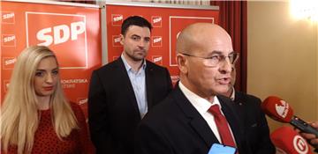 Bernardić na predstavljanju SDP-ovih programskih smjernica u Puli