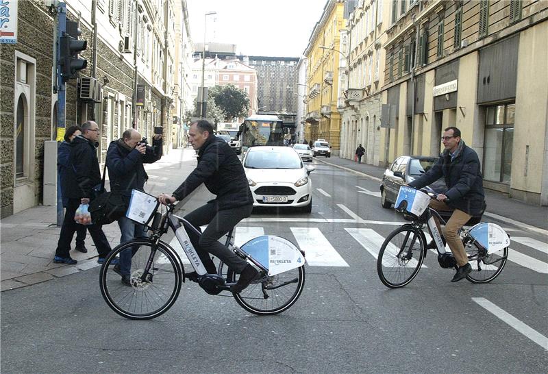 Prezentacija RiCikleta - sustava javnih električnih bicikala u Rijeci