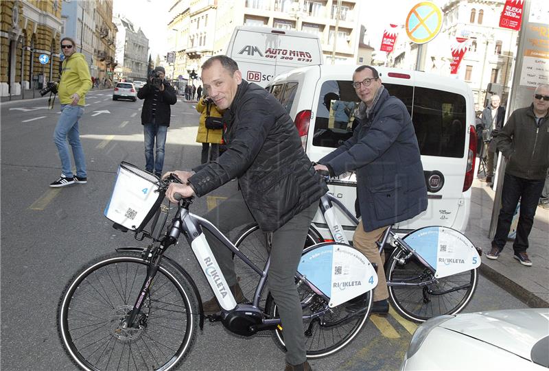 Prezentacija RiCikleta - sustava javnih električnih bicikala u Rijeci