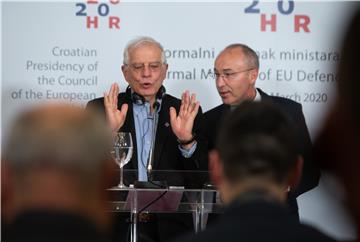 Konferencija za medije nakon radne sjednice ministara obrane država članica Europske unije