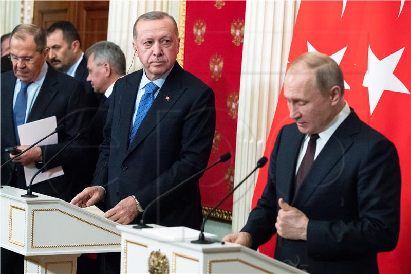 Putin i Erdogan najavili prekid vatre u sirijskom Idlibu od ponoći 