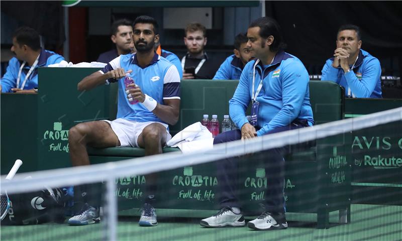 Davis Cup Hrvatska - Indija