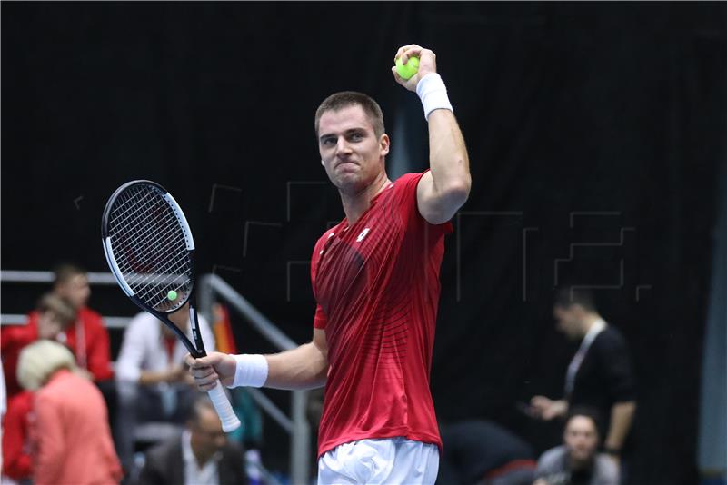 Davis Cup: Hrvatska - Indija 1-0