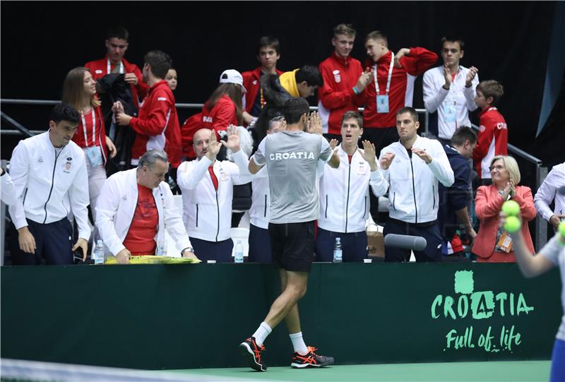 Davis cup: slavlje Marina Čilića