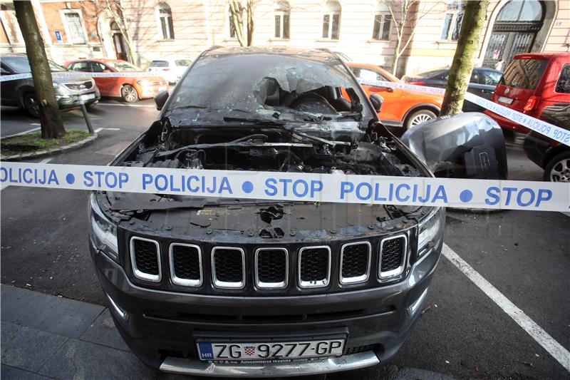 Prijavljen palitelj automobila u središtu Zagreba