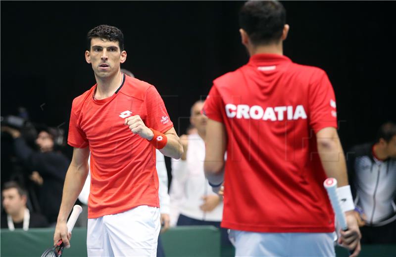 Davis Cup Hrvatska - Indija, parovi