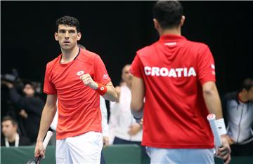 Davis Cup Hrvatska - Indija, parovi