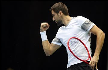 Davis Cup Hrvatska - Indija, Marin Čilić - Sumit Nagal