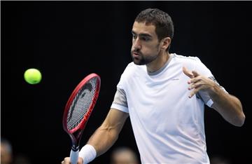 Davis Cup Hrvatska - Indija, Marin Čilić - Sumit Nagal