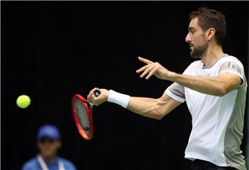 Davis Cup Hrvatska - Indija, Marin Čilić - Sumit Nagal