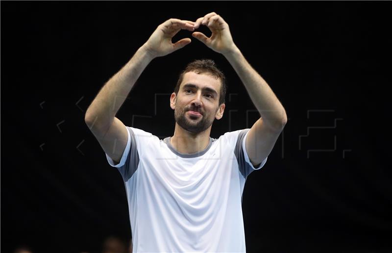 Davis Cup Hrvatska - Indija, Marin Čilić - Sumit Nagal