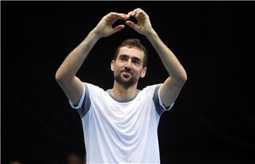 Davis Cup Hrvatska - Indija, Marin Čilić - Sumit Nagal